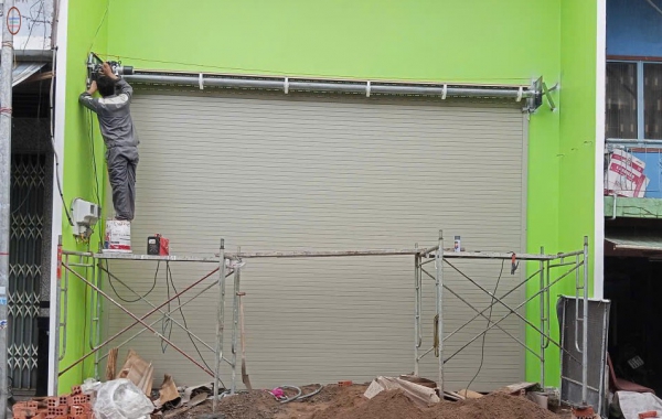 CÔNG TRÌNH CỬA CUỐN KHE THOÁNG CÔNG NGHỆ ĐỨC TẠI Ô MÔN, CẦN THƠ