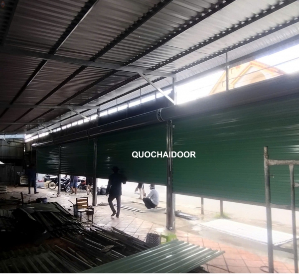 Cửa cuốn tấm liền công nghệ Úc tại Cần Thơ