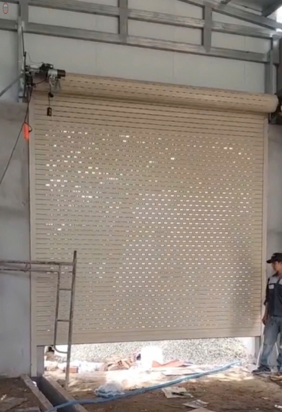 CỬA CUỐN KHE THOÁNG CÔNG NGHỆ ĐỨC - CÔNG TY QUỐC HẢI