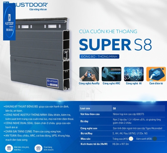 AUSTDOOR SUPER S8