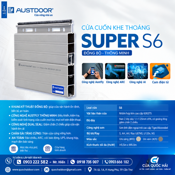 AUSTDOOR SUPER S6